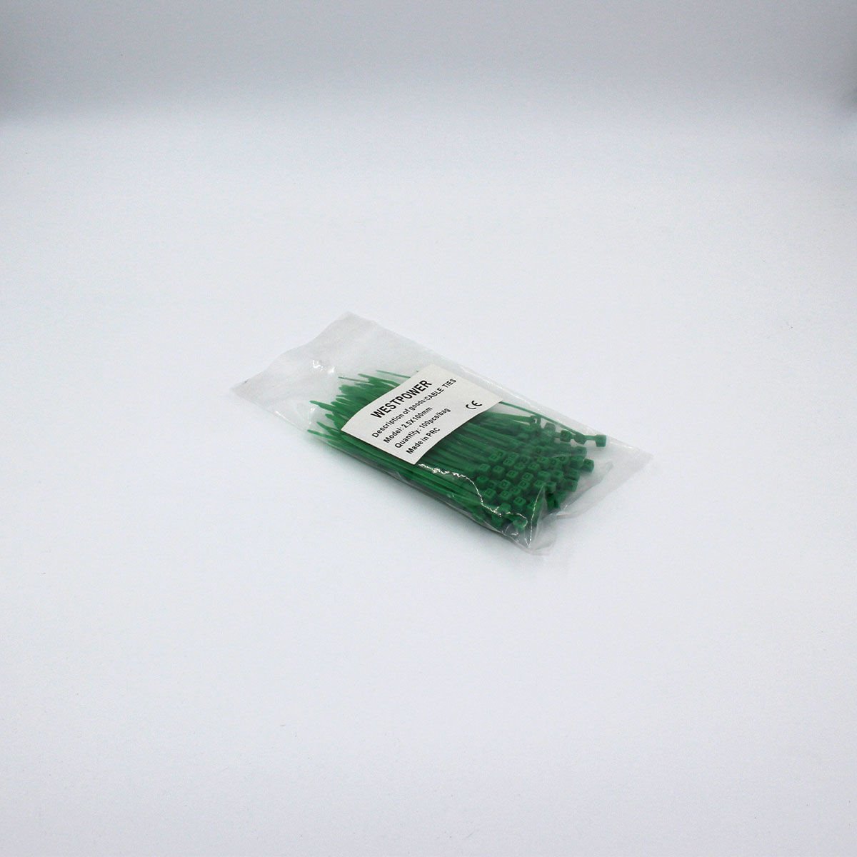 Fortech Plastik Kablo Bağı Yeşil 2.5X100