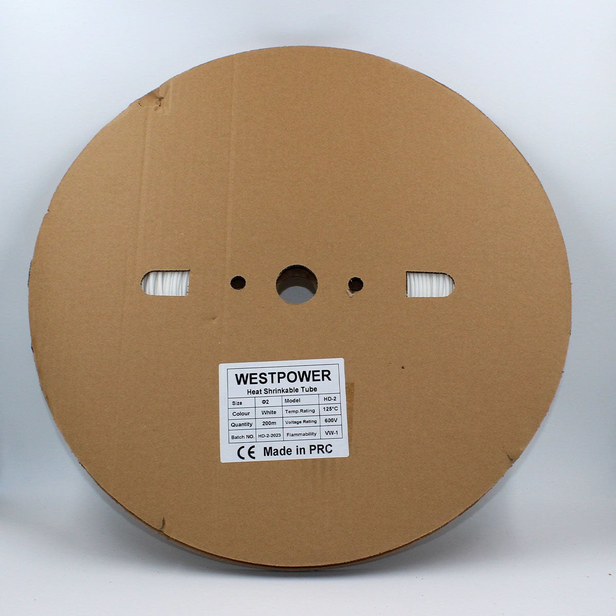 Fortech 2mm Beyaz Isı İle Daralan Makaron