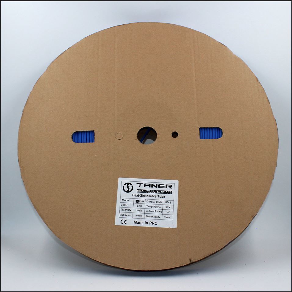 Fortech 2mm Mavi ısı İle Ralan Makaron