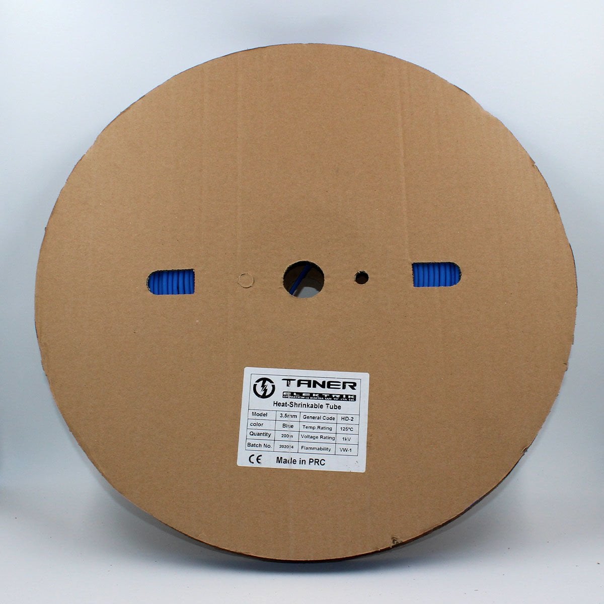 Fortech 2.5mm Mavi ısı İle Daralan Makaron