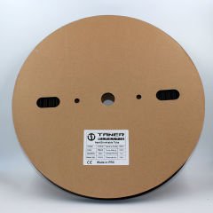 Fortech 2.5mm Siyah Isı İle Daralan Makaron