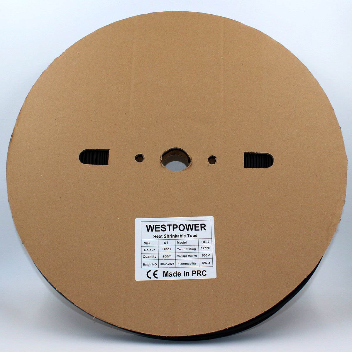 Fortech 3mm Siyah Isı İle Daralan Makaron