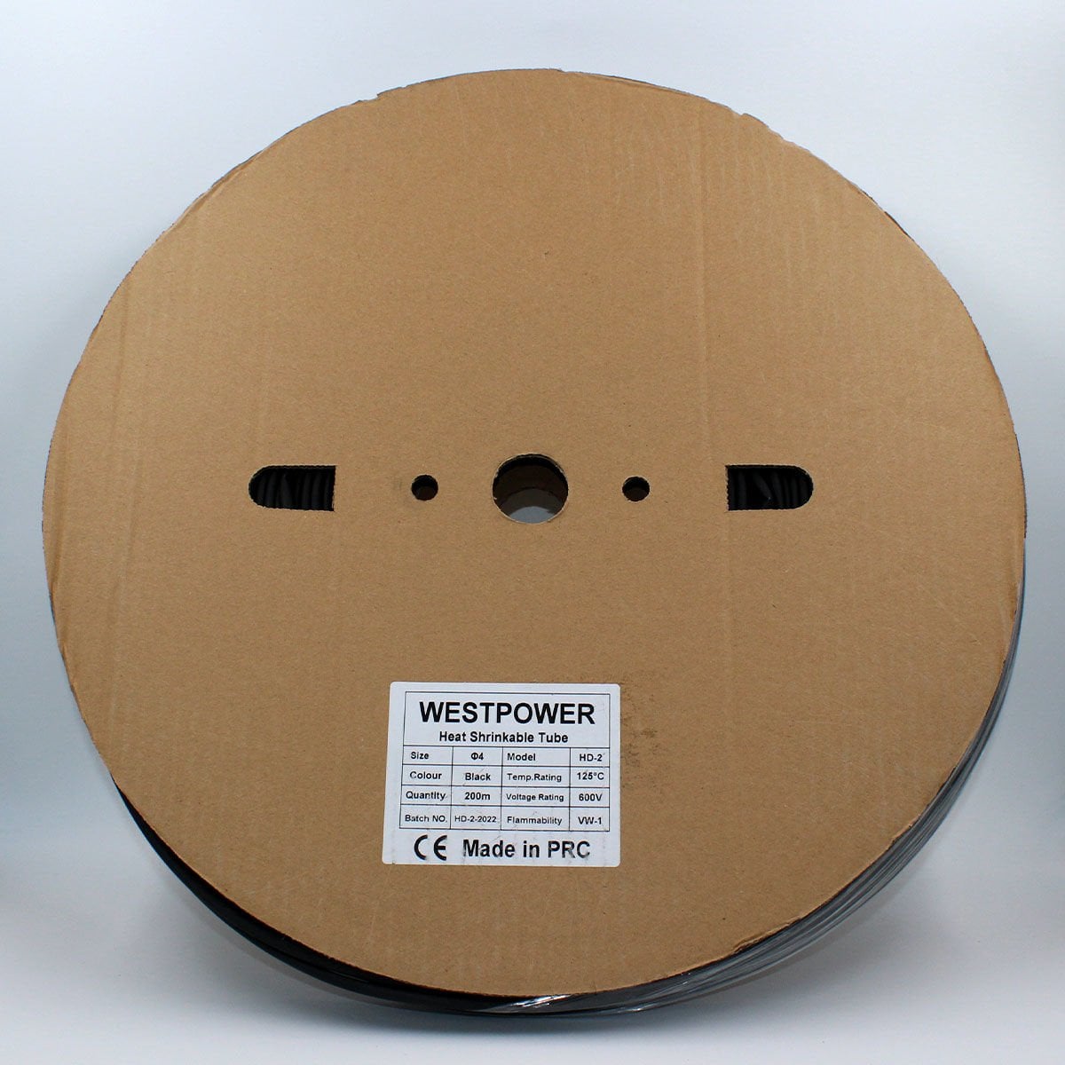 Fortech 4mm Siyah Isı İle Daralan Makaron