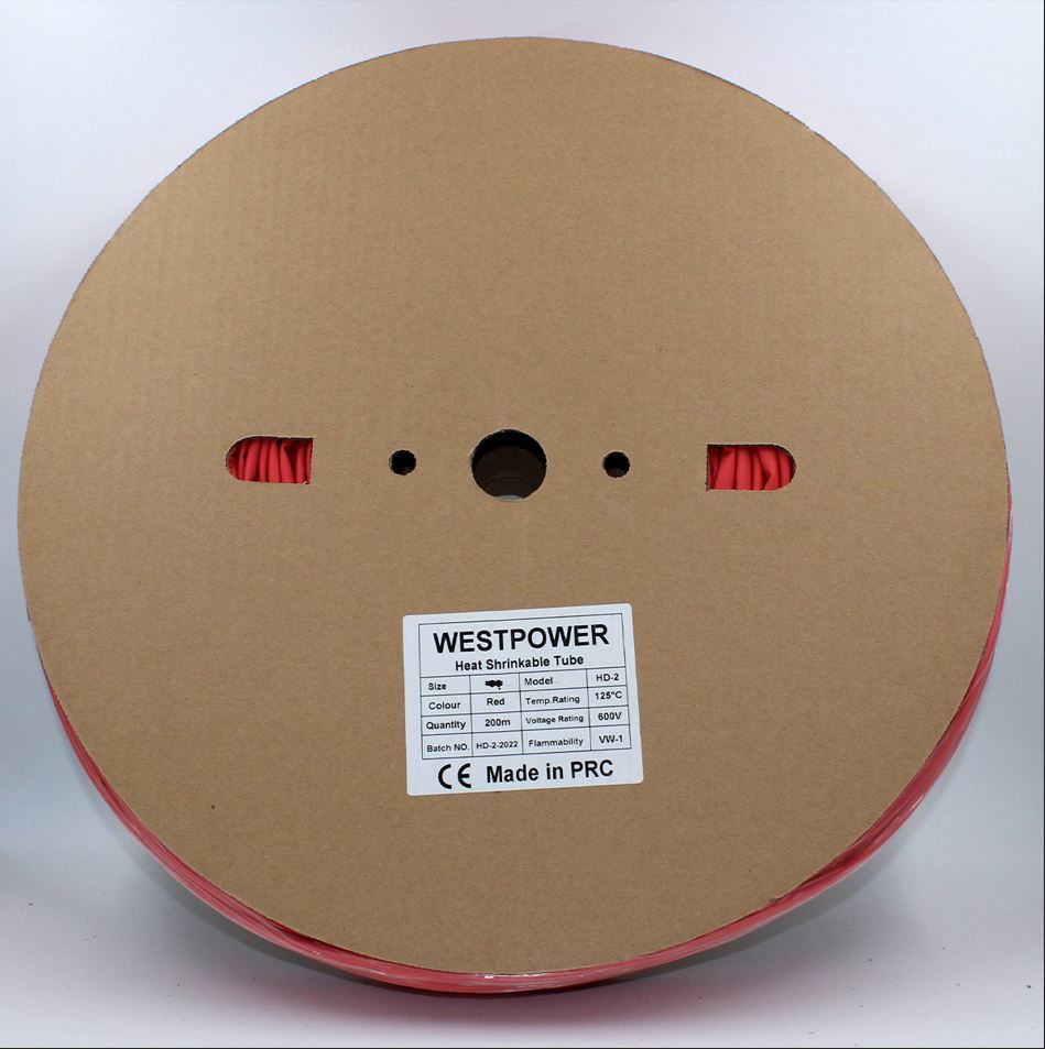 Fortech 4,5mm Kırmızı Isı İle Daralan Makaron