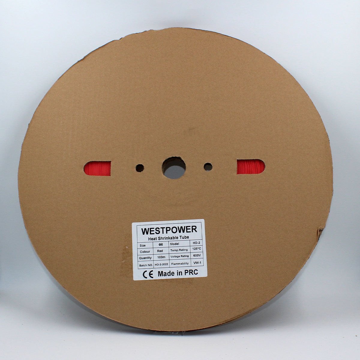 Fortech 8mm Kırmızı Isı İle Daralan Makaron