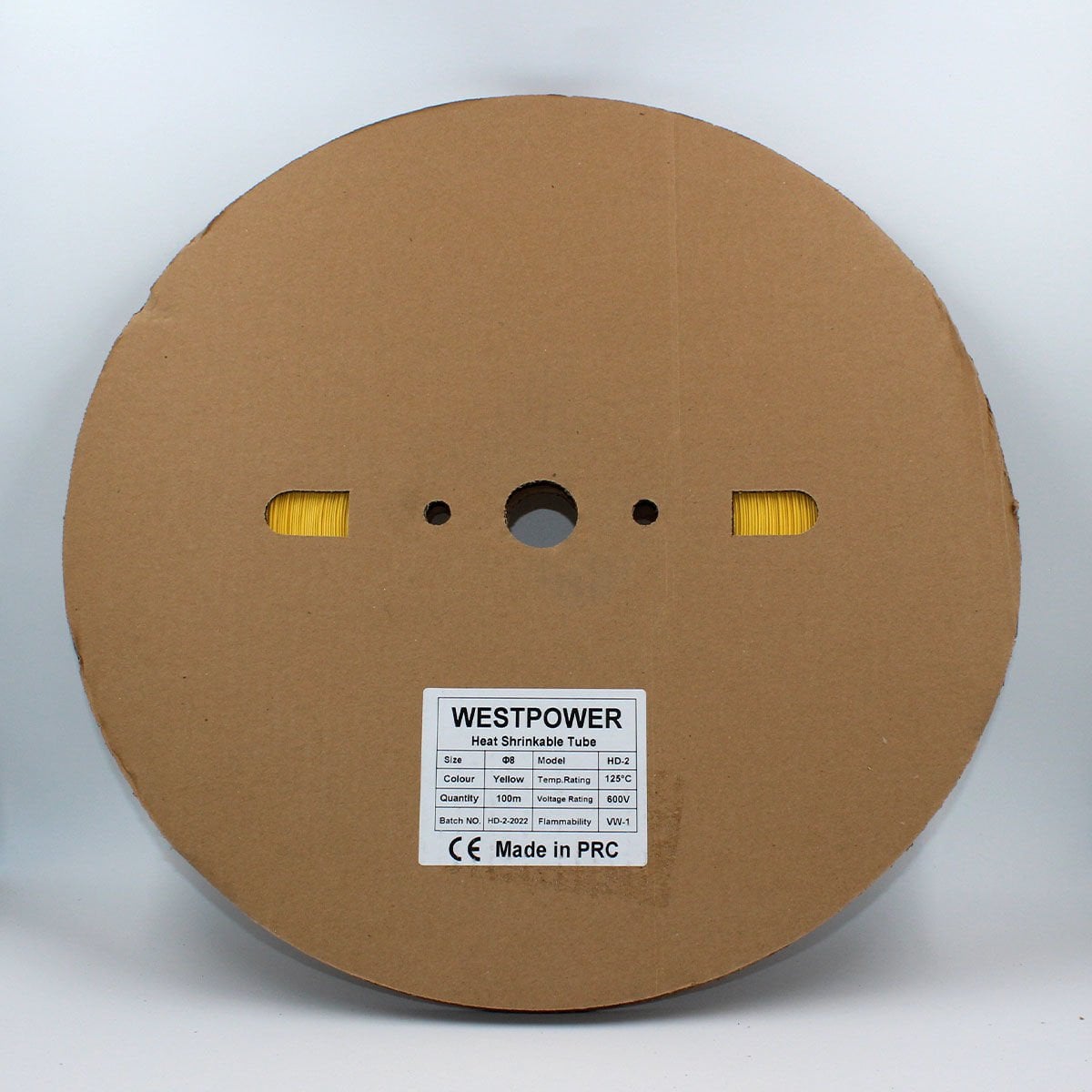 Fortech 8mm Sarı Isı İle Daralan Makaron