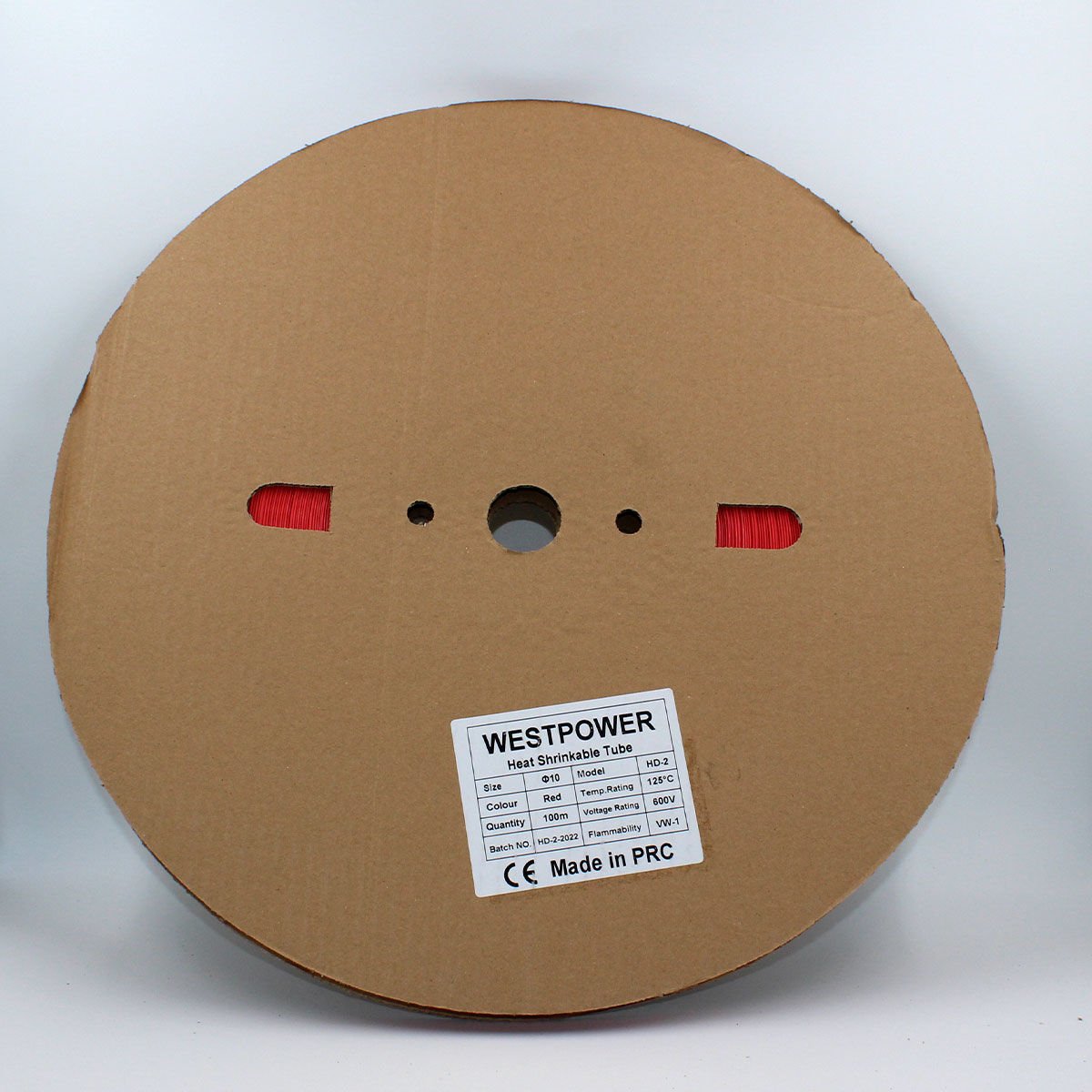 Fortech 10mm Kırmızı Isı İle Daralan Makaron