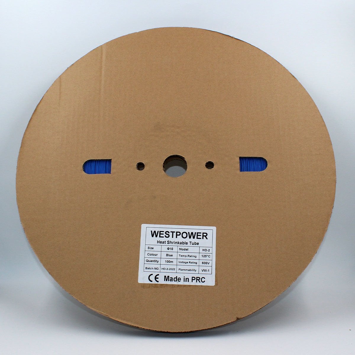 Fortech 10mm Mavi ısı İle Daralan Makaron