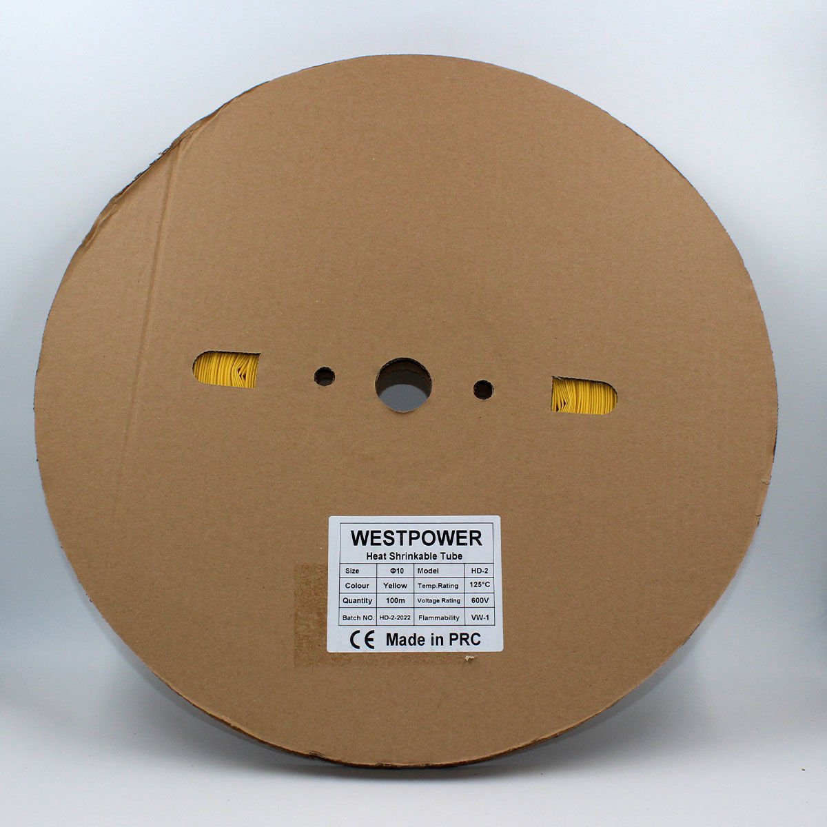 Fortech 10mm Sarı Isı İle Daralan Makaron