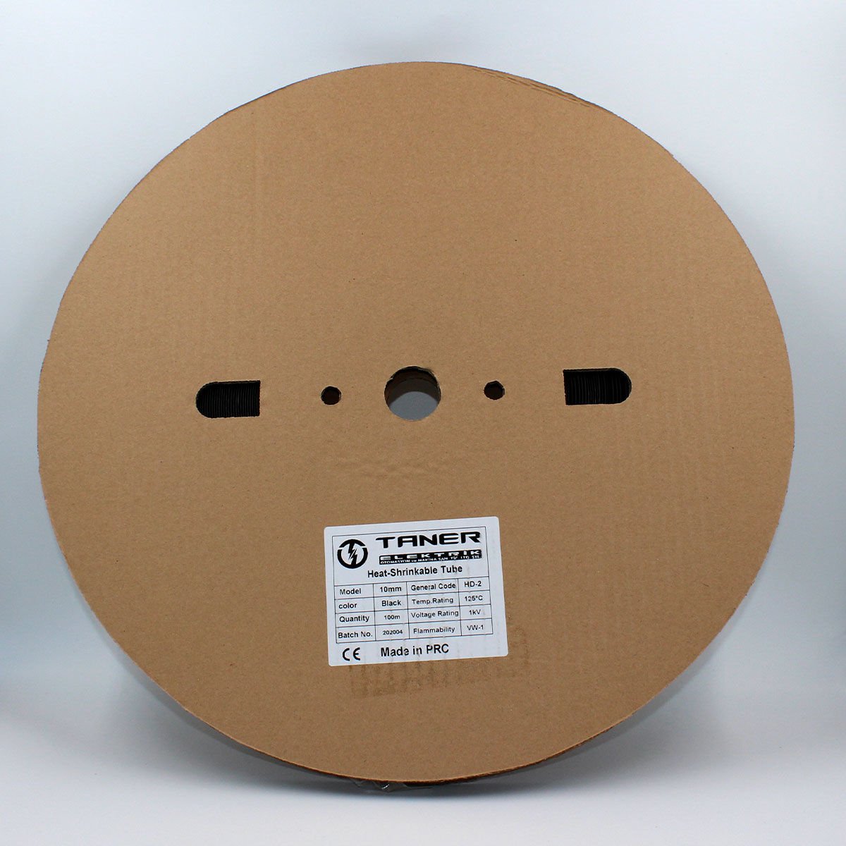 Fortech 10mm Siyah Isı İle Daralan Makaron