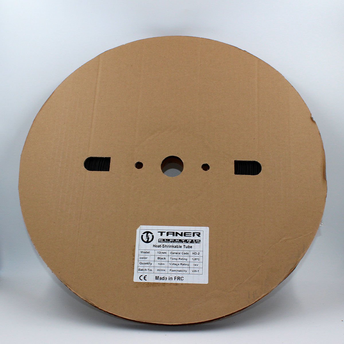 Fortech 13mm Siyah Isı İle Daralan Makaron