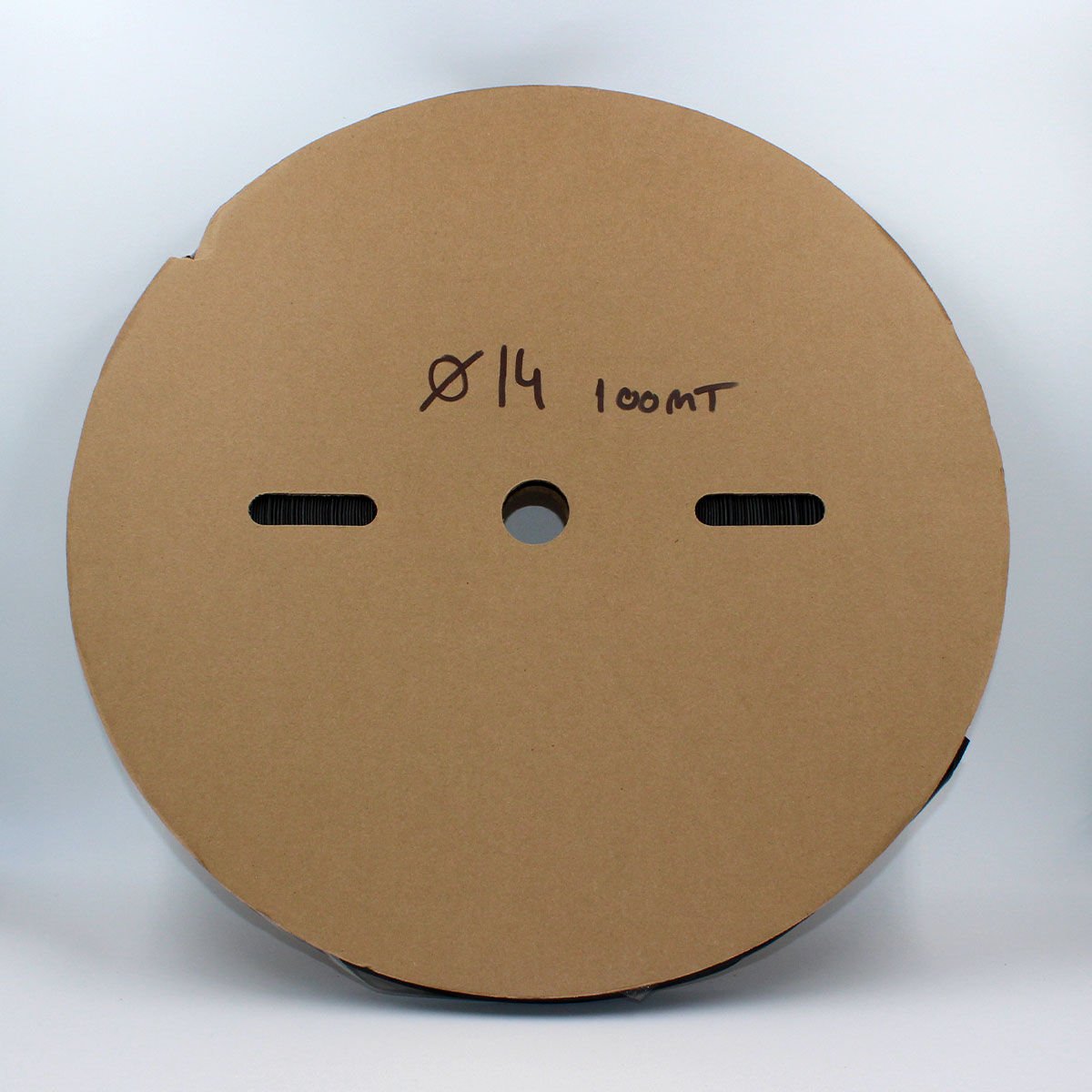 Fortech 14mm Siyah Isı İle Daralan Makaron