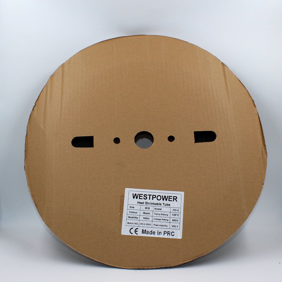 Fortech 18mm Siyah Isı İle Daralan Makaron