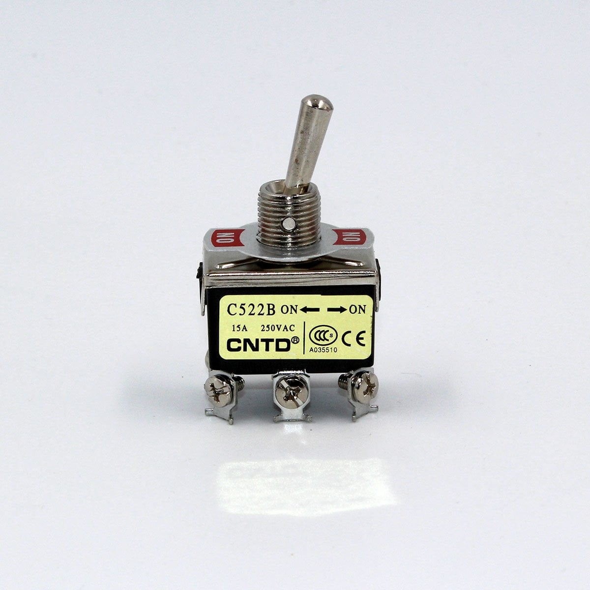 Fortech On-On Kalıcı Toogle Anahtar 2No+2Nc