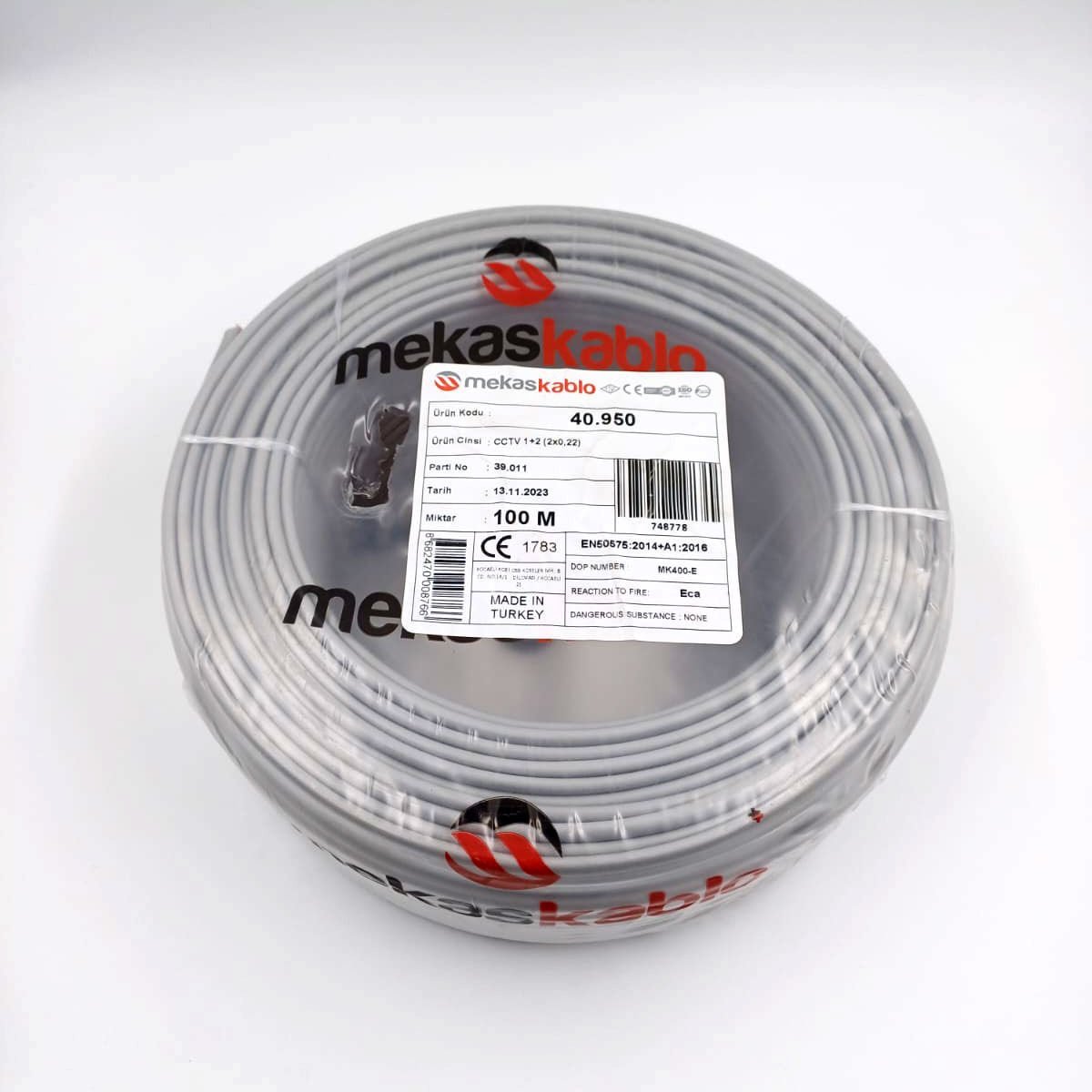 1+2 2x0,22 2x0,22 Cctv kablo