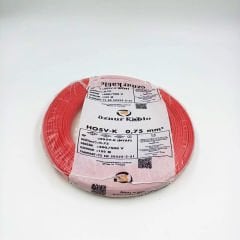 0.75mm² Nyaf Kablo Kırmızı