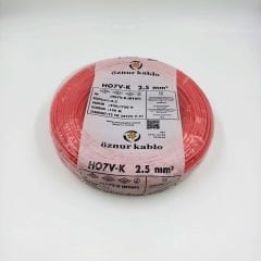 2.5mm² Nyaf Kablo Kırmızı