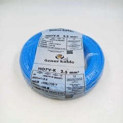 2.5mm² Nyaf Kablo Mavi