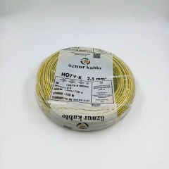2.5mm² Nyaf Kablo Sarıyeşil