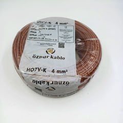 4mm² Nyaf Kablo Kahverengi