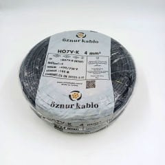 4mm² Nyaf Kablo Siyah