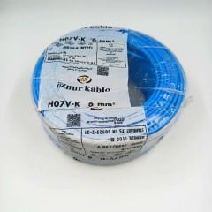 6mm² Nyaf Kablo Mavi