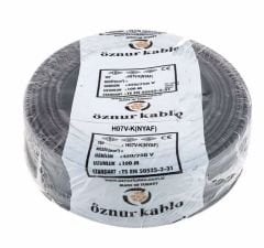 10mm² Nyaf Kablo Siyah