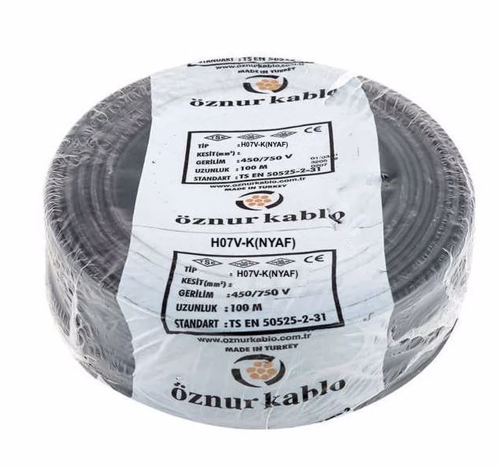 50mm² Nyaf Kablo Siyah