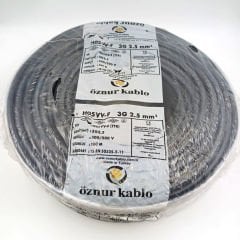 3X2,5mm² ttr Kablo Siyah