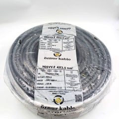 4X2,5mm² ttr Kablo Siyah