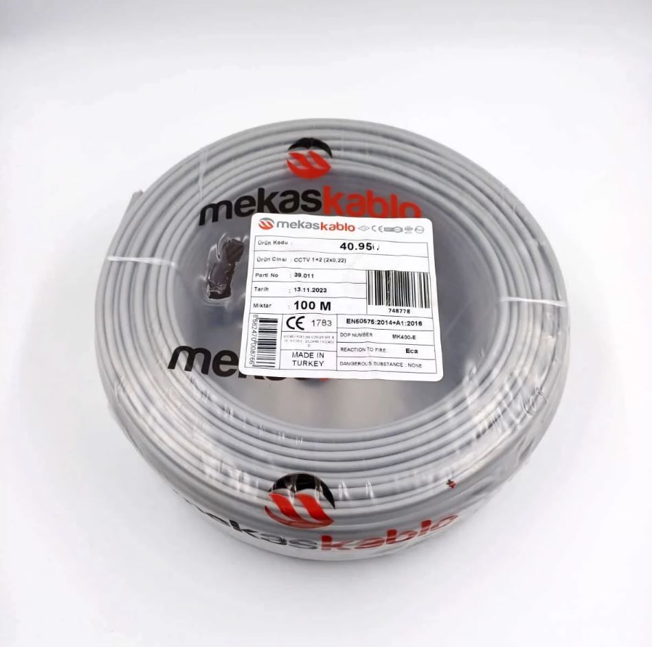 1+4 4x0,22 Cctv kablo