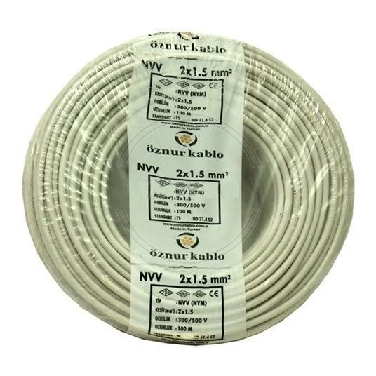 2X1.5mm² Nym Kablo