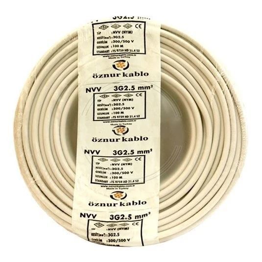 3X2.5mm² Nym Kablo