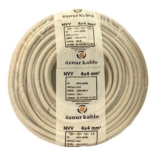 4X4mm² Nym Kablo