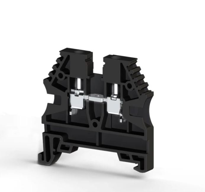 150 015 Dc 4 Siyah Vidalı Ray Klemens