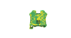 150 075 Dc 35 Sarı-Yeşil Topraklama Vidalı Ray Klemens