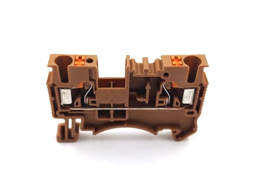 160 018 Ds 2,5 Kahverengi Yay Baskılı Ray Klemens