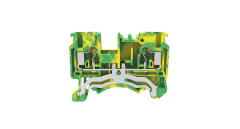 160 061 Ds 2,5Pe Sarı-Yeşil Topraklama Yay Baskılı Ray Klemens