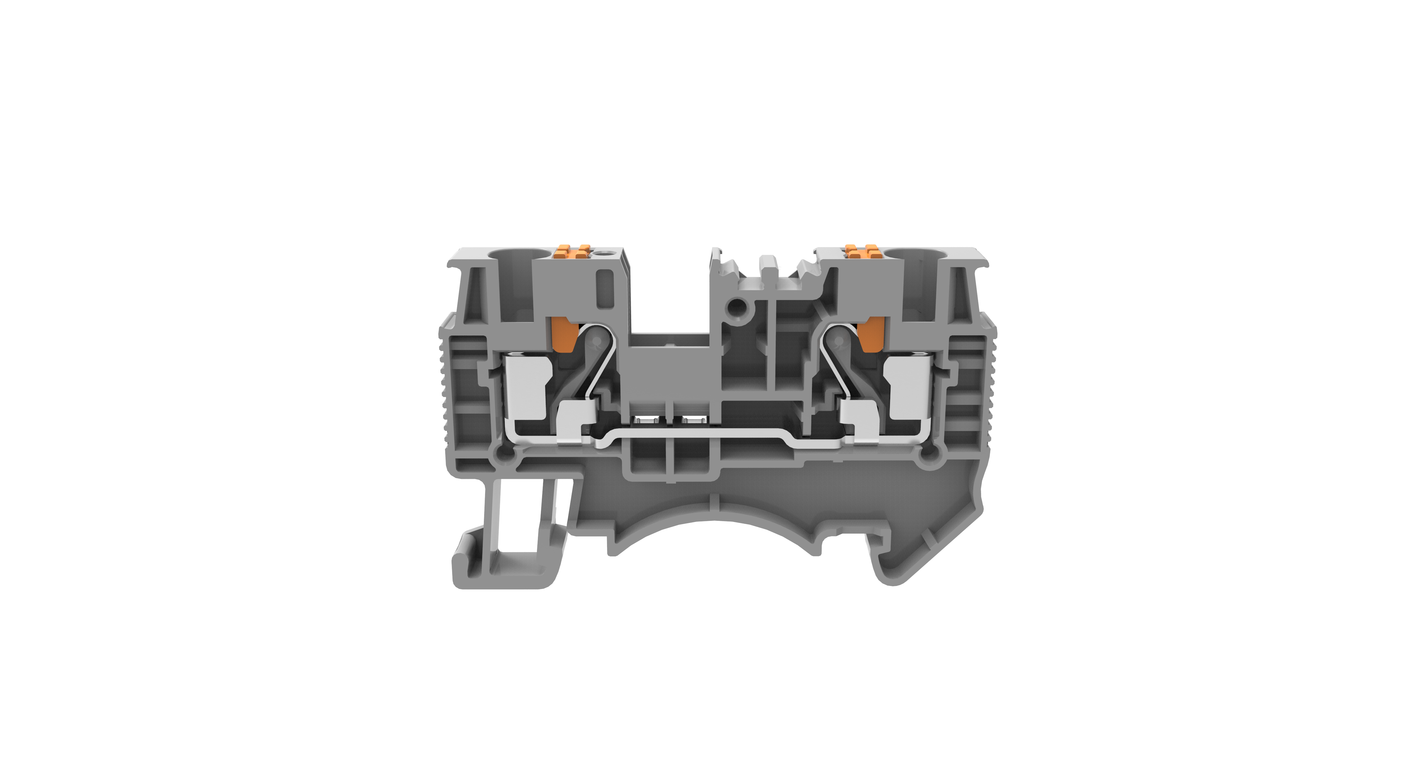 160 020 Ds 4 Gri Yay Baskılı Ray Klemens